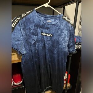 Hollister Tie-Dye Blue Tee